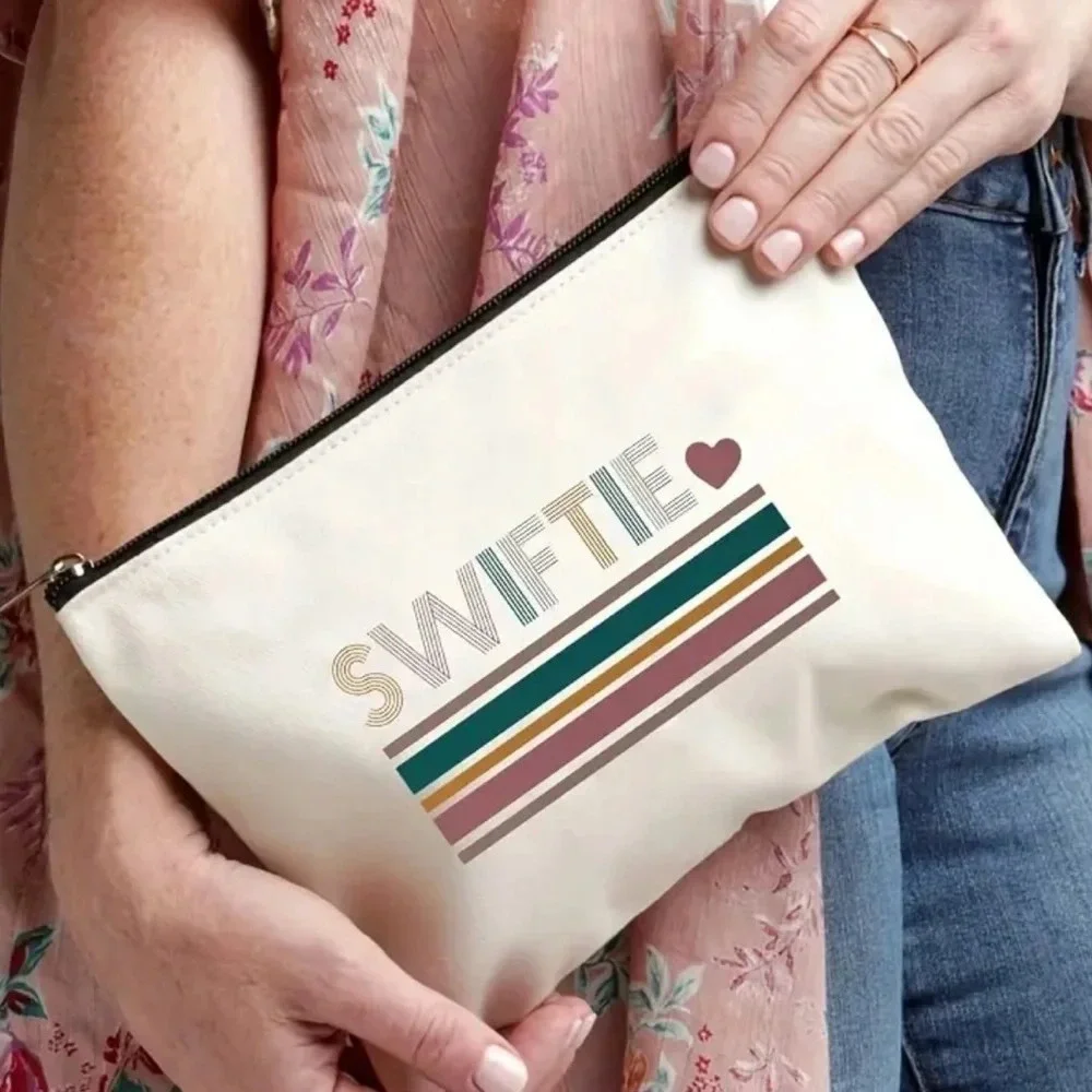 Canvas Cosmetic Bag. Brand new